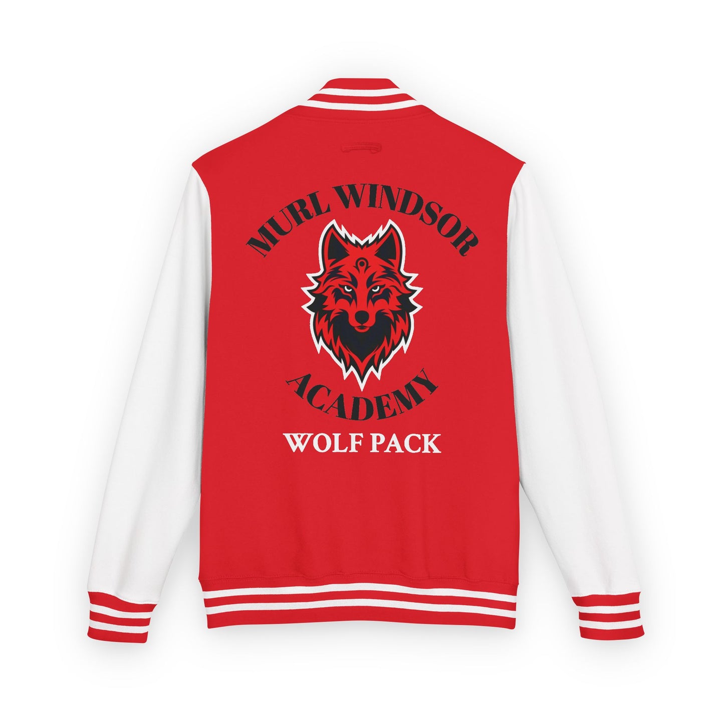 Wolf Pack Letterman Jacket – Muril Windsor Academy Varsity Jacket