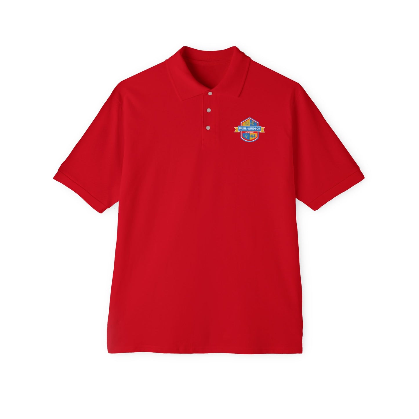 Red Uniform Polo